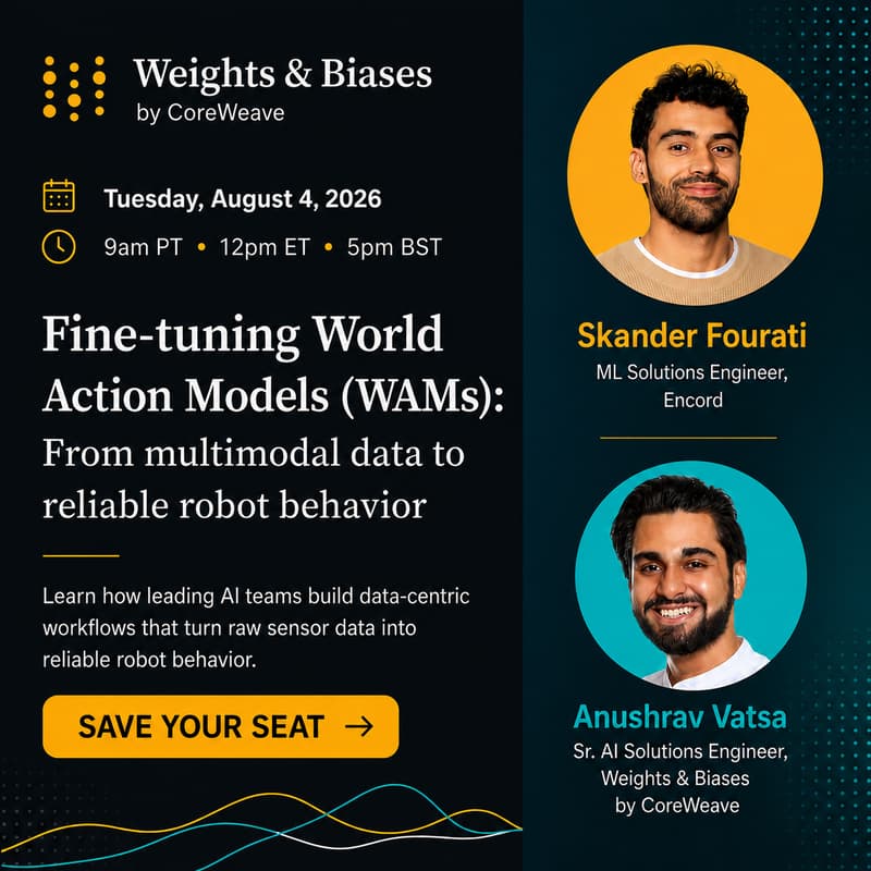 Cover Image for Fine-tuning World Action Models (WAMs): From multimodal data to reliable robot behavior