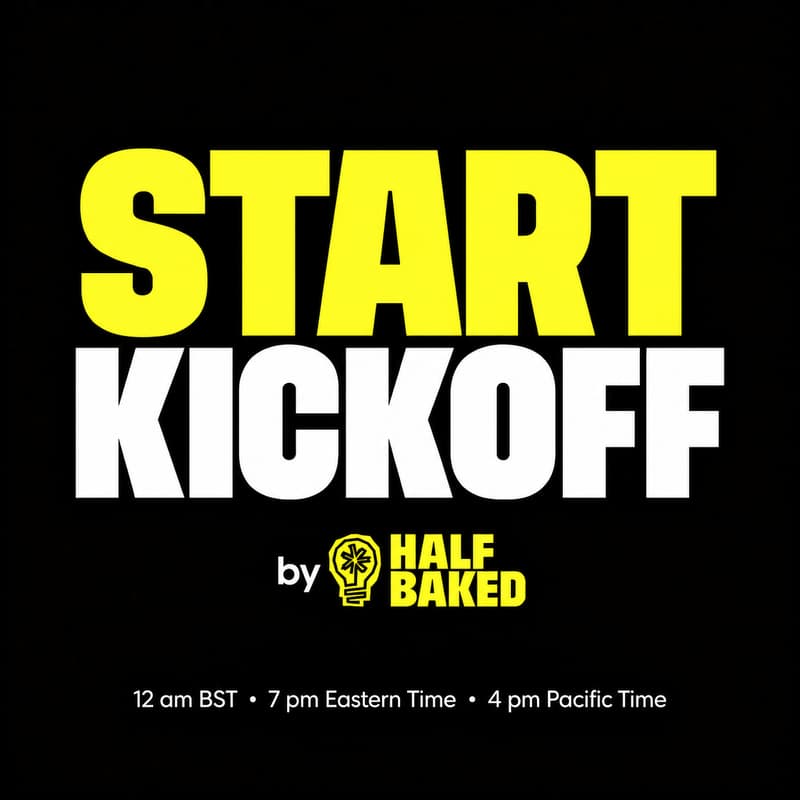 Cover Image for START Kickoff (Slot B)