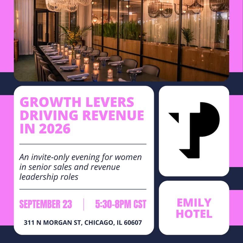 Cover Image for Women in Sales + TP Present Growth Levers Driving Revenue in 2026