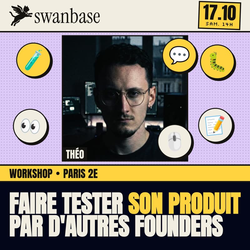 Cover Image for Workshop User Testing : faire tester son produit par d'autres founders