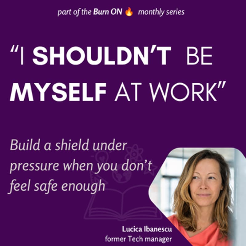 Cover Image for "I SHOULDN'T be MYSELF at work"