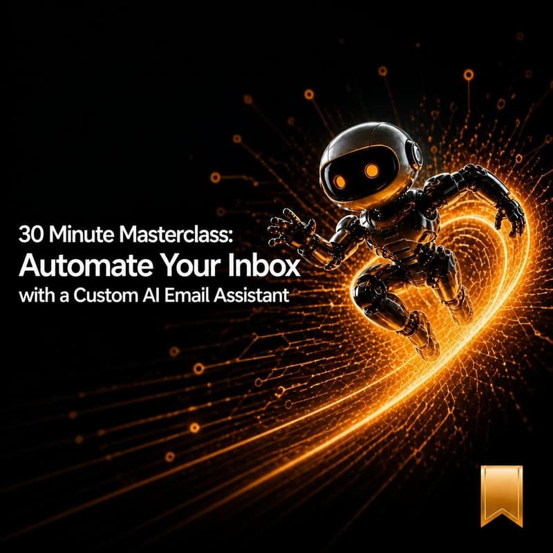 Cover Image for Free Masterclass: Automate Your Inbox with a Custom AI Email Assistant