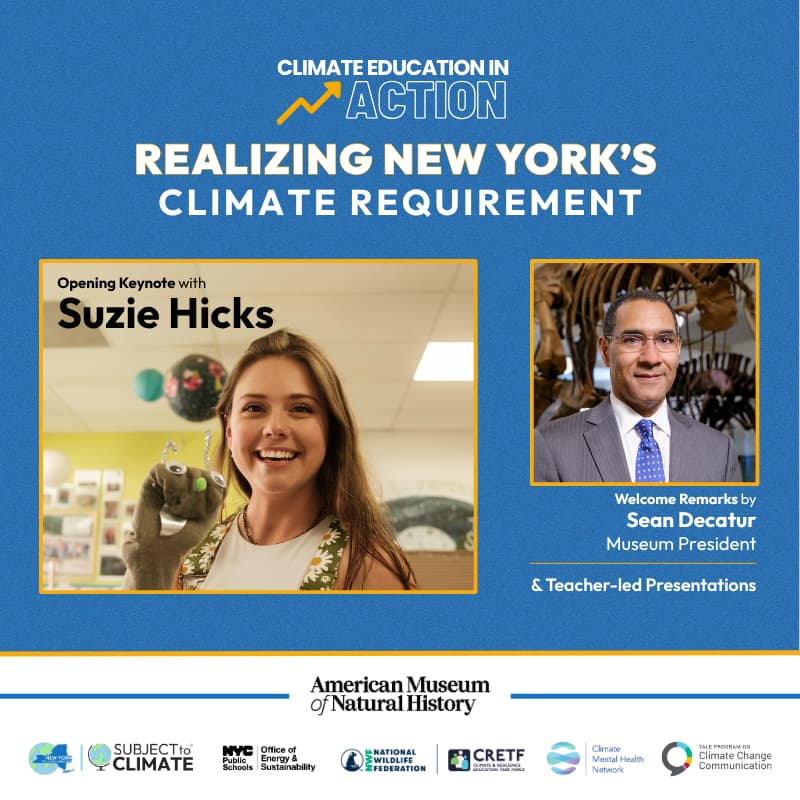 Cover Image for Climate Education in Action: Realizing New York's Climate Requirement | Livestream