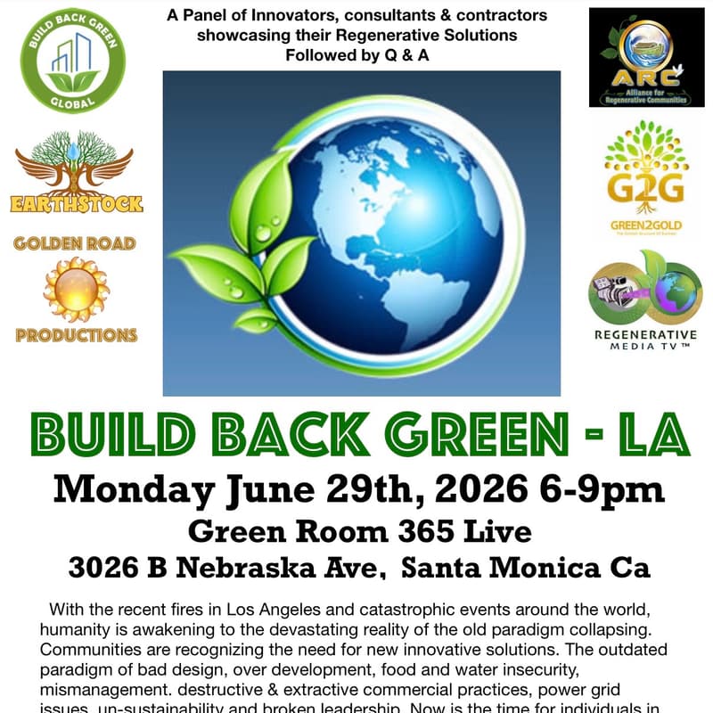 Cover Image for Build Back Green - LA