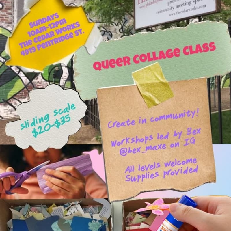 Cover Image for Queer Collage Class