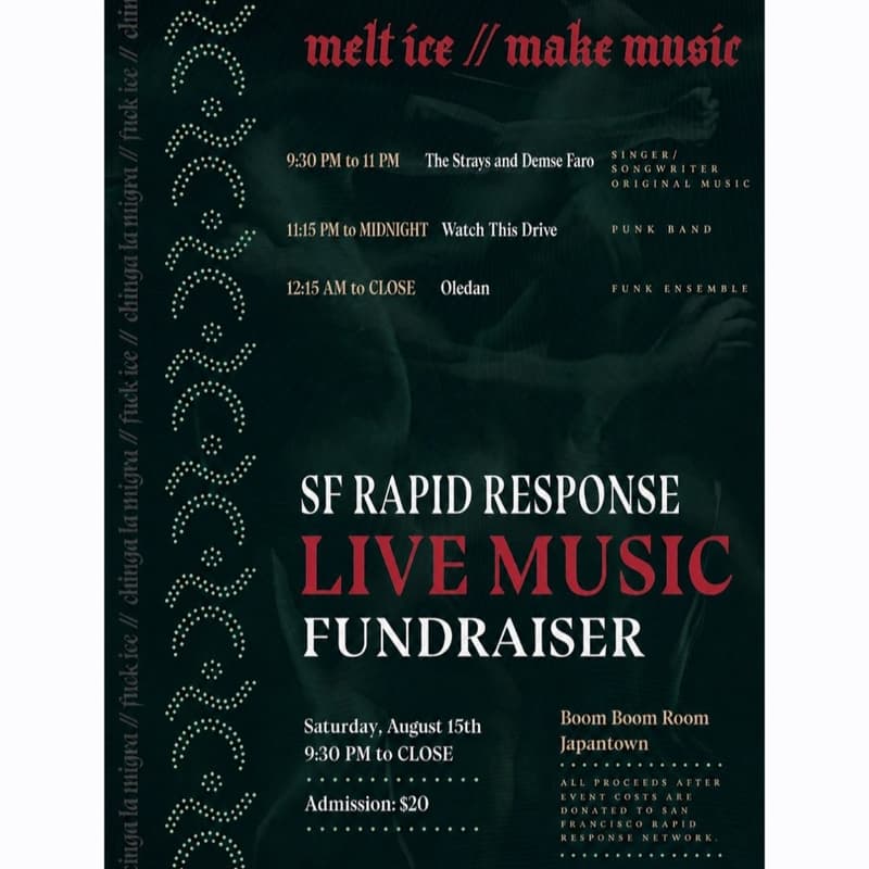 Cover Image for Boom Boom Room Fundraiser Show!