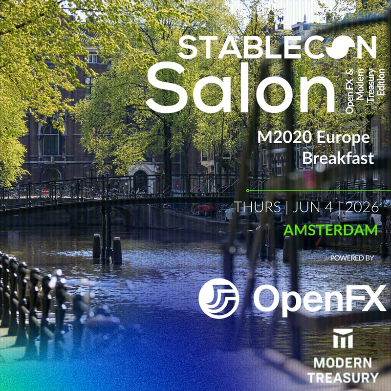 Cover Image for Stablecon Salon M2020 Edition powered by OpenFX & Modern Treasury