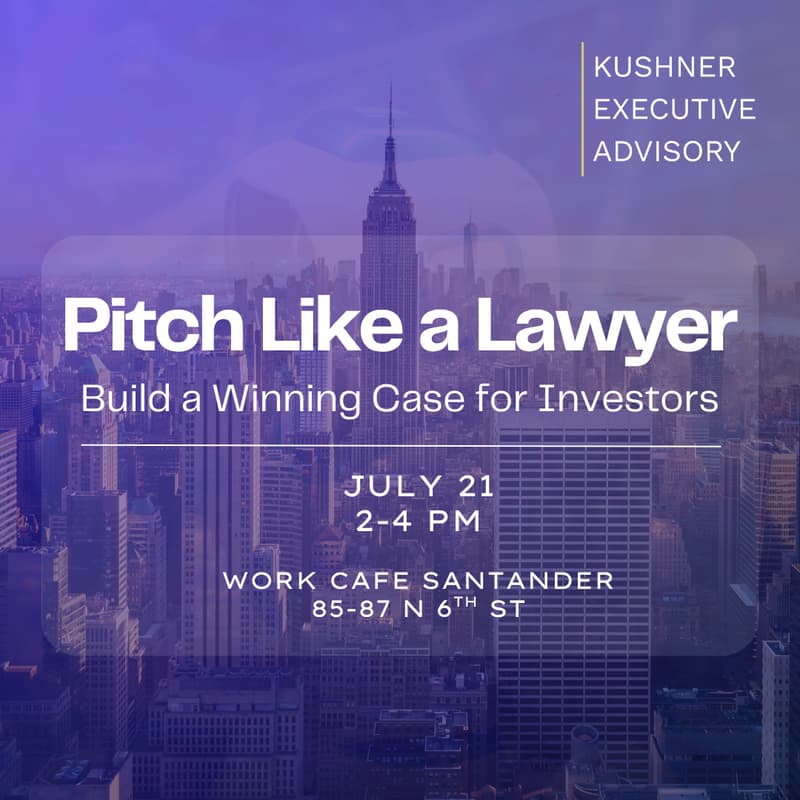 Cover Image for Pitch Like a Lawyer: Build a Winning Case for Investors