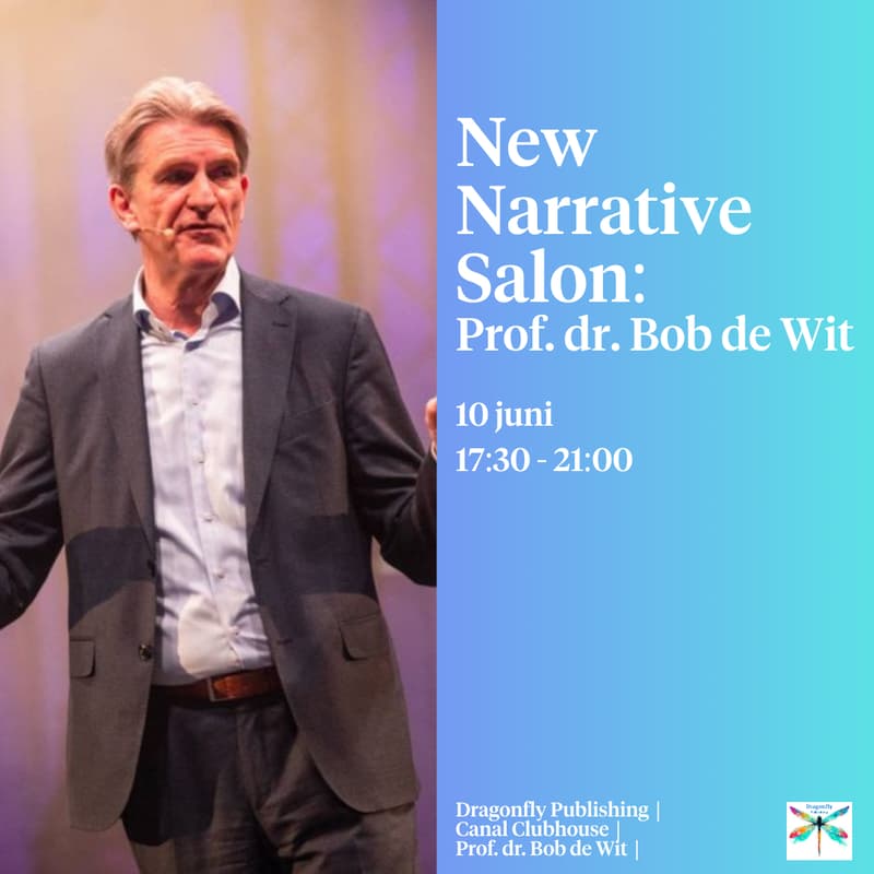 Cover Image for New Narrative Salon: Professor Bob de Wit