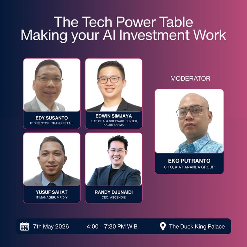 Cover Image for The Tech Power Table - Making your AI Investment Work