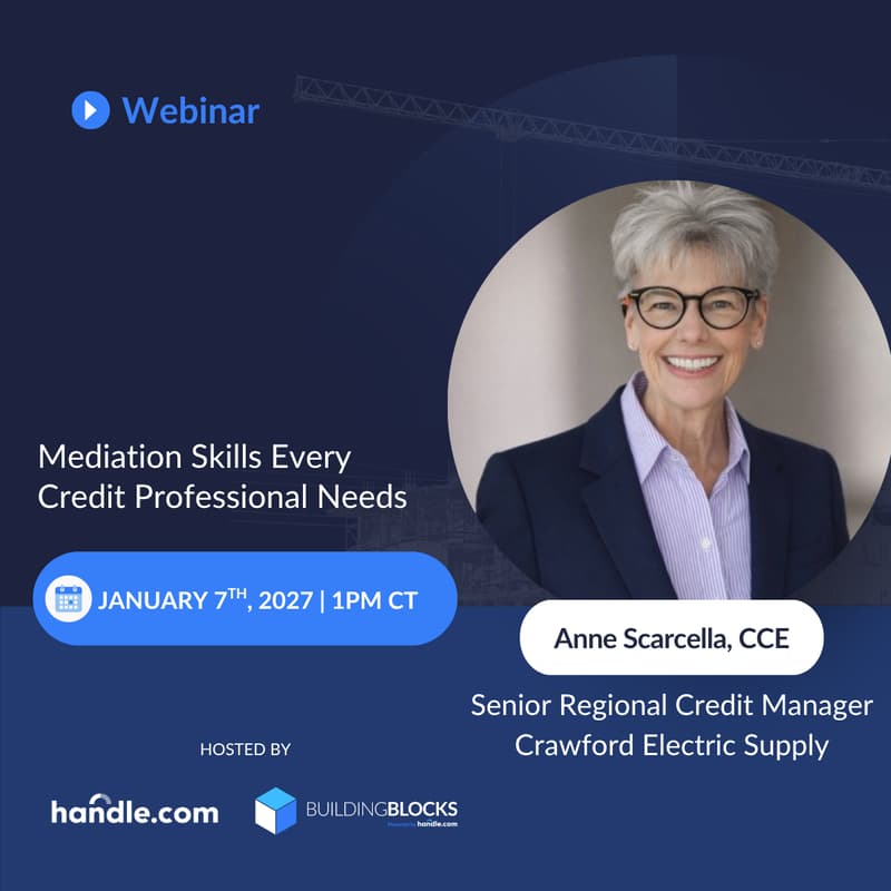 Cover Image for BuildingBlocks Community Webinar Series Presents: Mediation Skills with Anne Scarcella, CCE