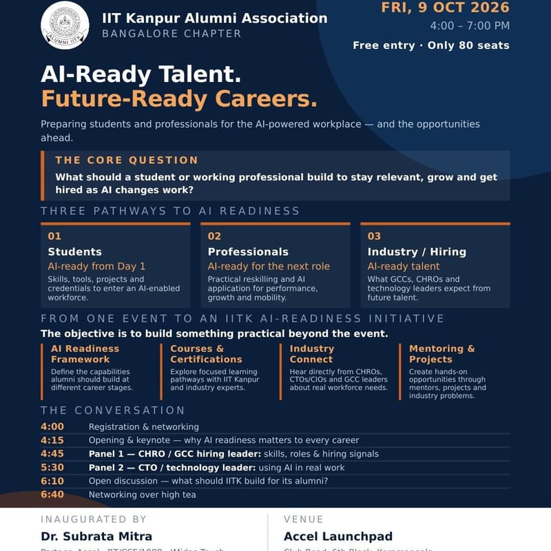 Cover Image for AI-Ready Talent. Future-Ready Careers