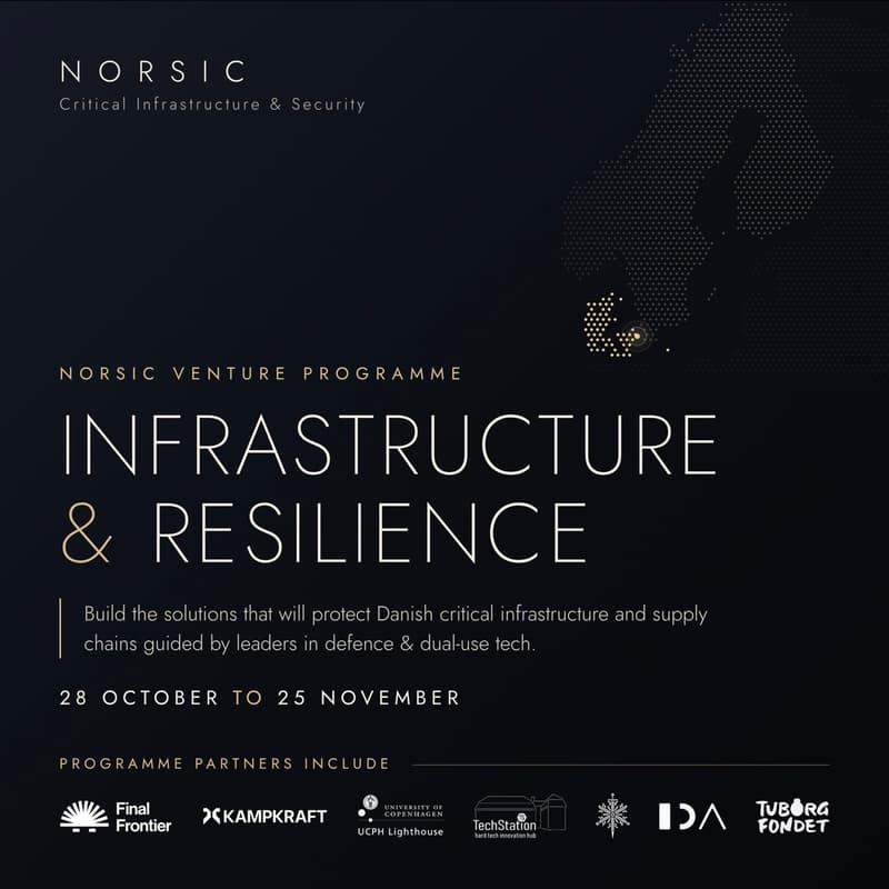 Cover Image for NORSIC · Security & Critical Infrastructure F26 Venture Programme