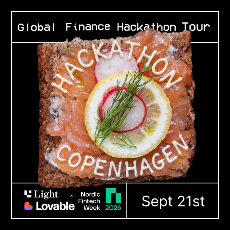 Cover Image for Light x Lovable x Nordic Fintech Week