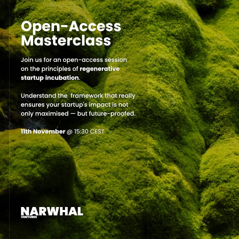Cover Image for Masterclass on Regenerative Startup Incubation
