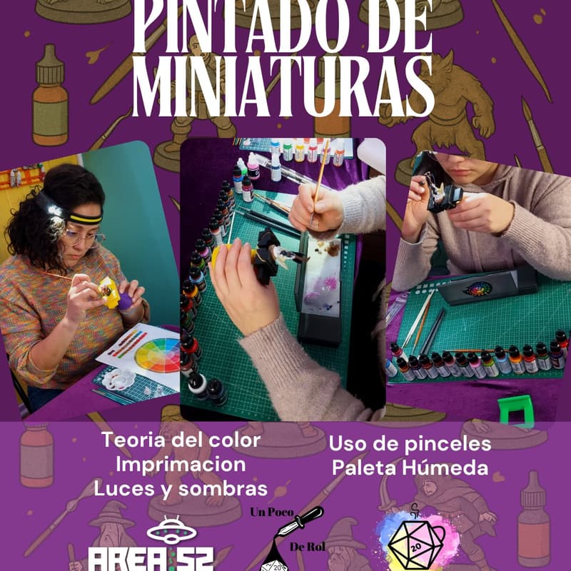 Cover Image for Taller de Pintado de Miniaturas
