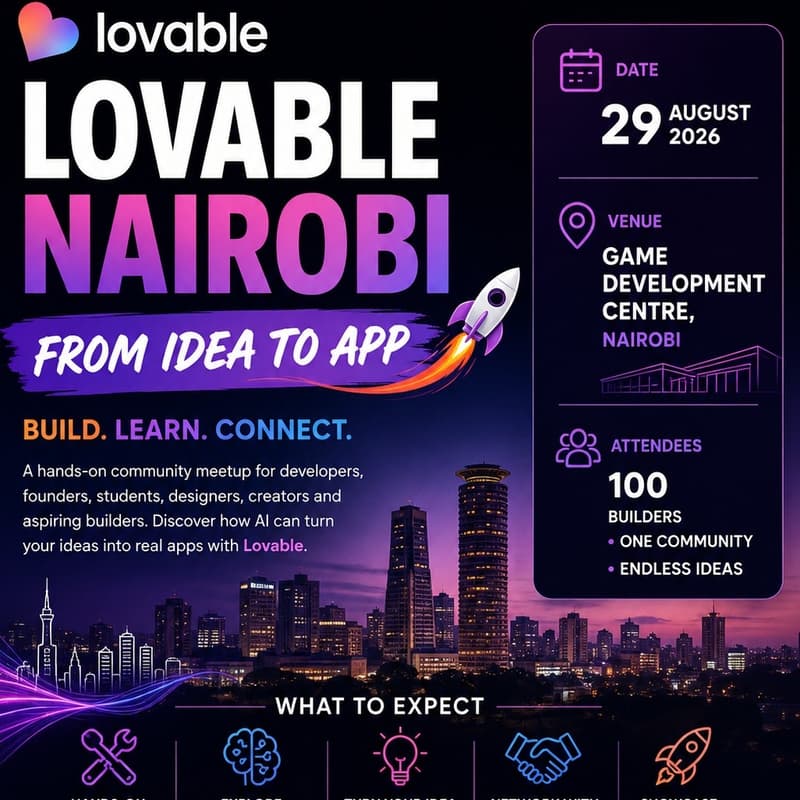 Cover Image for Lovable Nairobi: From Idea to App