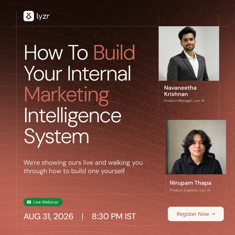 Cover Image for How To Build Your Internal Marketing Intelligence System