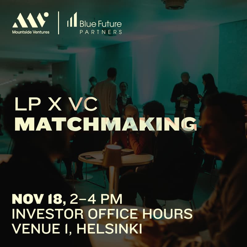Cover Image for LP <> VC Matchmaking @ Slush (LP Registration)