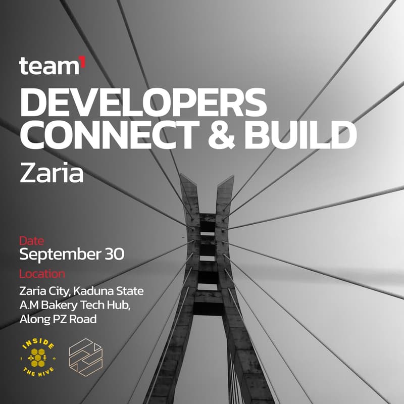 Cover Image for Team1 Developers Connect, Zaria