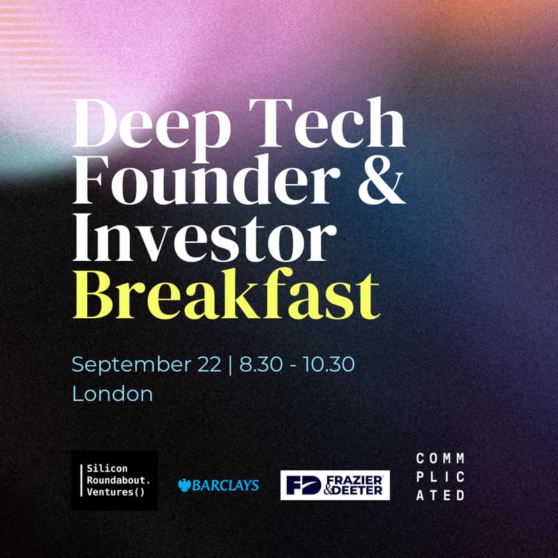 Cover Image for Deep Tech Founder & Investor Breakfast