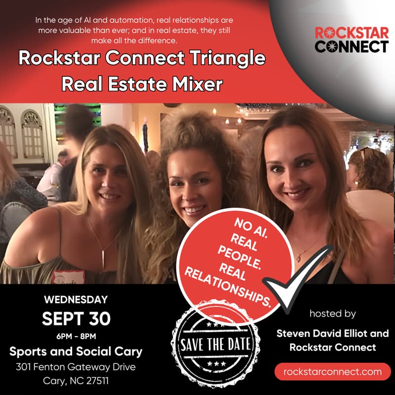 Cover Image for Rockstar Connect Triangle Real Estate Mixer