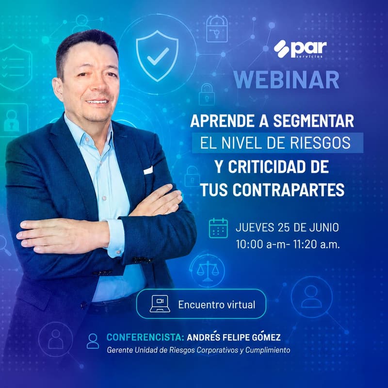 Cover Image for Webinar| Segmentación de riesgos de contrapartes