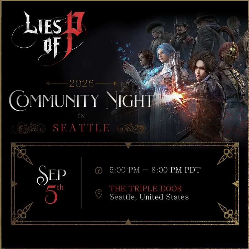 Cover Image for Lies of P Community Meet Up (2026)