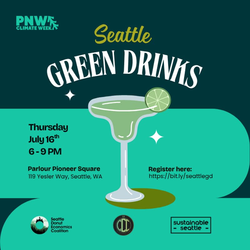 Cover Image for Seattle Green Drinks - PNW Climate Week Happy Hour