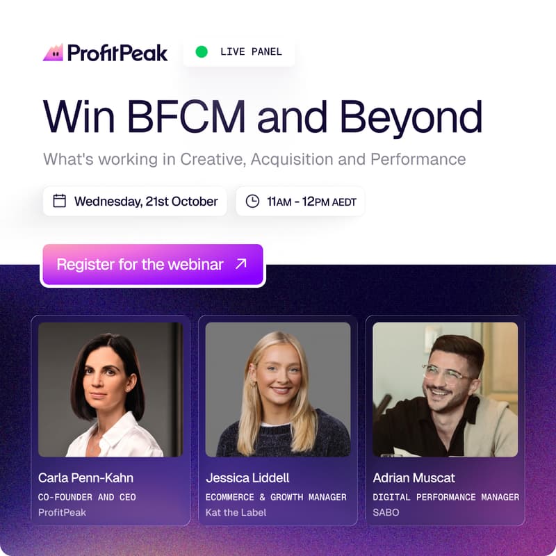 Cover Image for Win BFCM and Beyond: What's Working in Creative, Acquisition and Performance