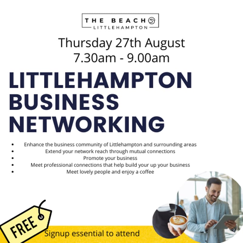 Cover Image for The Beach Business Networking - August
