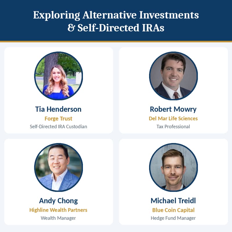 Cover Image for Exploring Alternative Investments & Self-Directed IRAs