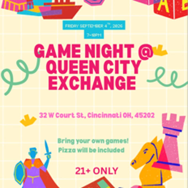 Cover Image for Game Night @ Queen City Exchange