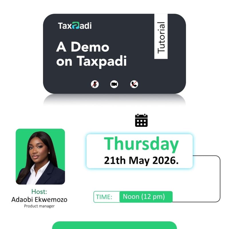 Cover Image for TaxPadi Demo