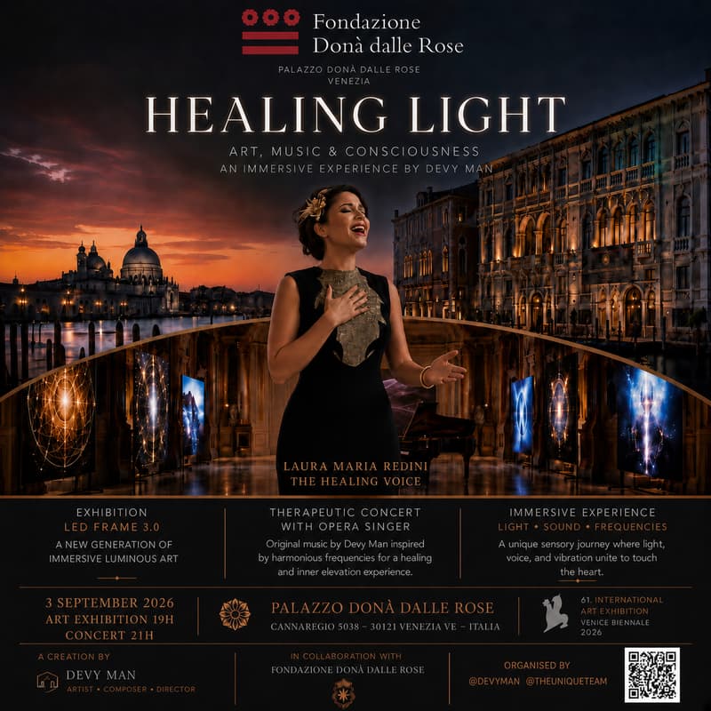 Cover Image for HEALING LIGHT IN VENICE