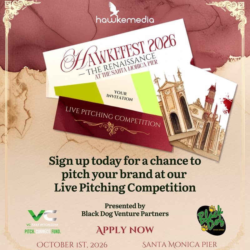 Cover Image for Live Pitching Competition At Hawkefest [Brand Applications]