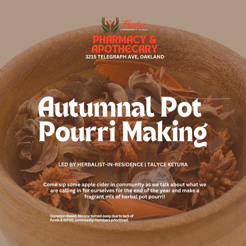 Cover Image for Autumnal Pot Pourri Making