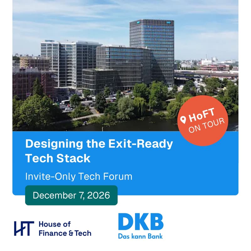 Cover Image for Designing the Exit-Ready Tech Stack: Invite-Only Tech Forum