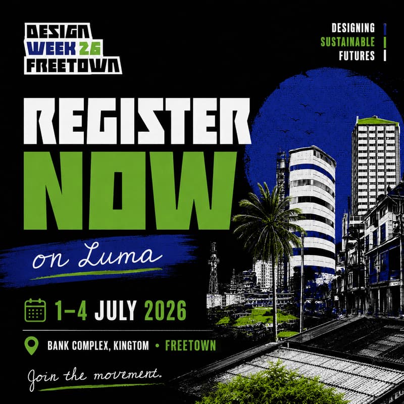 Cover Image for DESIGN WEEK FREETOWN 2026