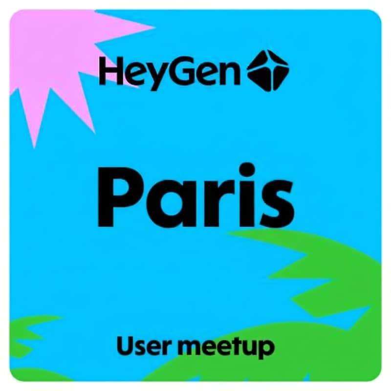 Cover Image for HeyGen User MeetUp Paris