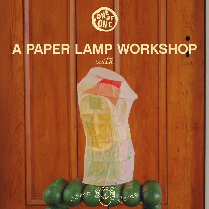 Cover Image for WORKSHOP | Paper Lamp In Color with ComoDemo
