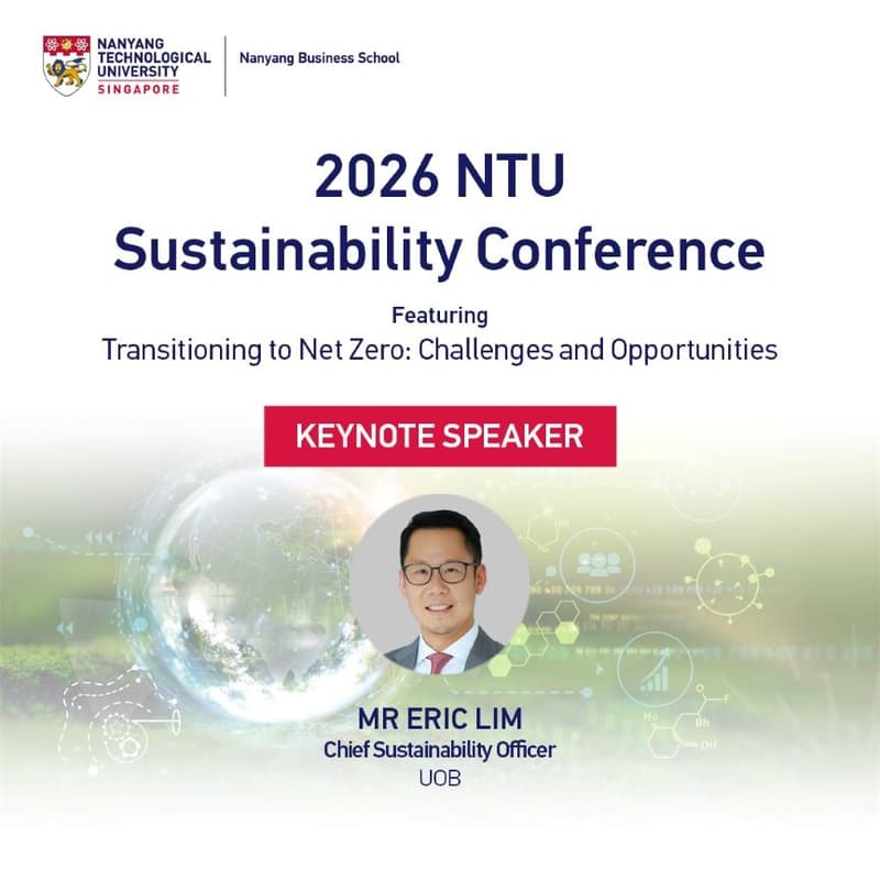 Cover Image for 2026 NTU Sustainability Conference