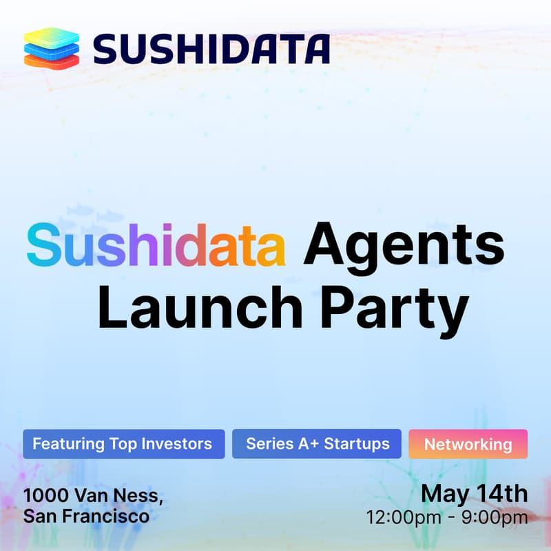 Cover Image for Sushidata Launch Party