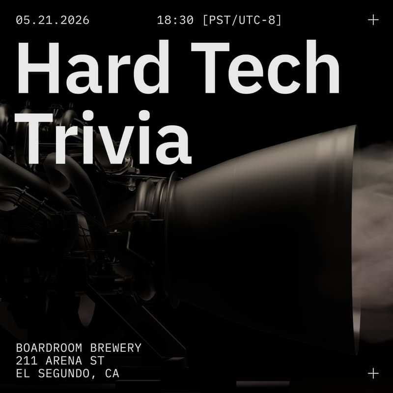 Cover Image for LA Hard Tech Trivia - May