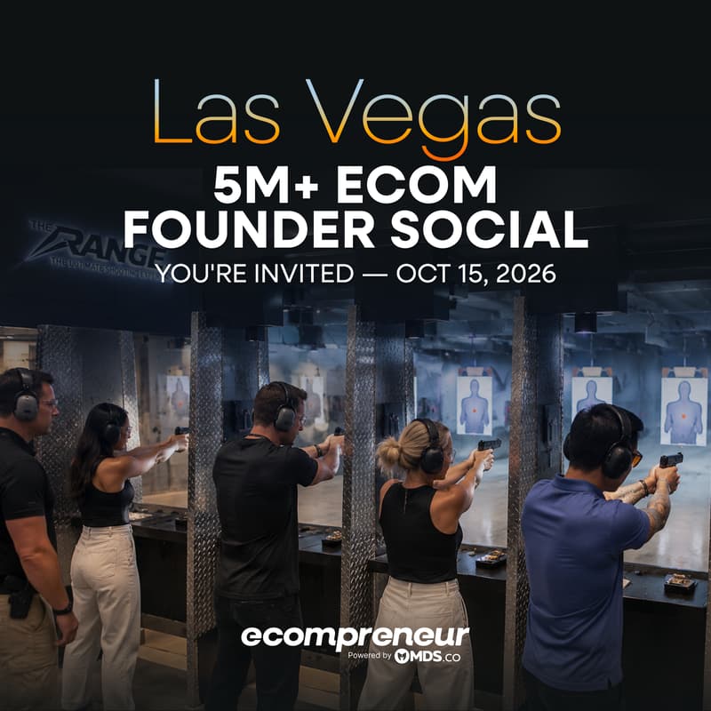 Cover Image for Las Vegas Ecom Founder Social Oct 2026