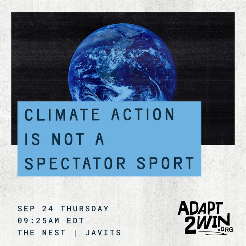 Cover Image for Climate Action is Not a Spectator Sport