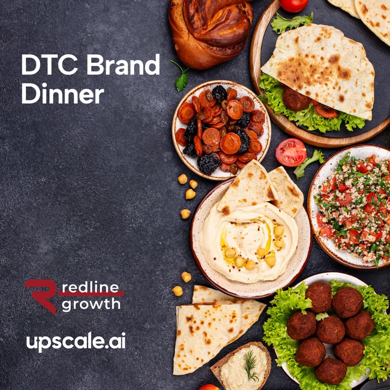 Cover Image for Chicago DTC Brand Dinner | Upscale x Redline Growth