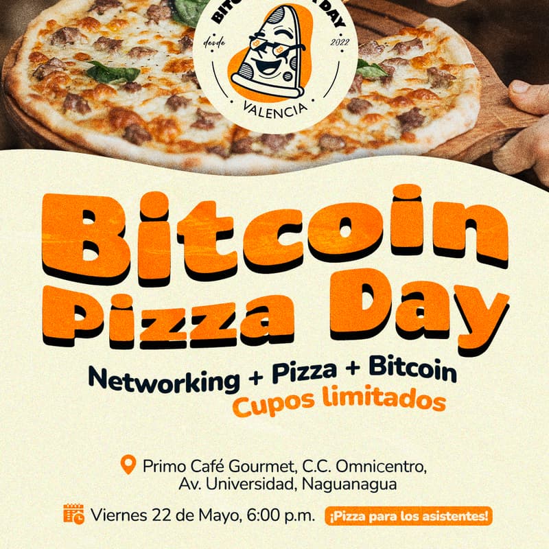 Cover Image for 🍕 Bitcoin Pizza Day Valencia 2026