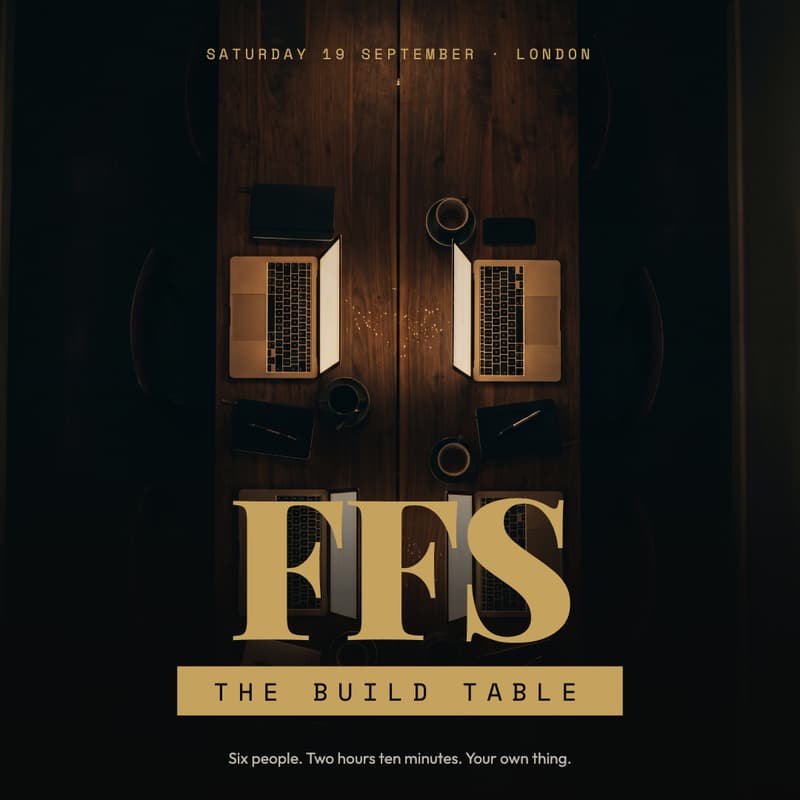 Cover Image for FFS: The AI Table
