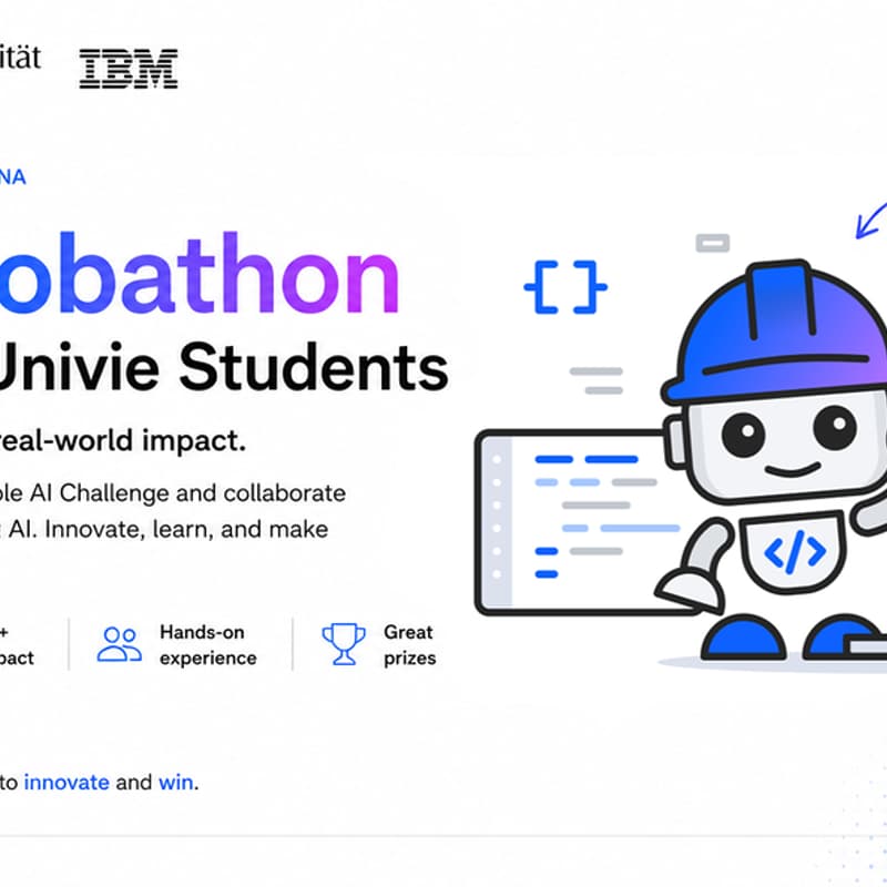Cover Image for IBM Responsible Al Hackathon powered by WU & UNIVIE